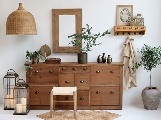 Impressionen zu Chic Antique Schuhschrank Kommode mit Schubladen, Bild 5