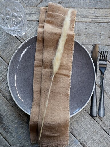 Impressionen zu Chic Antique Serviette mit Fransen im 4er Set, Bild 3