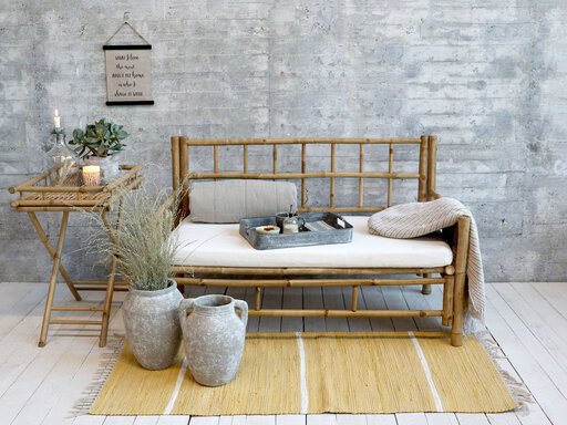 Impressionen zu Chic Antique Sofa Lyon Bambus, Bild 2