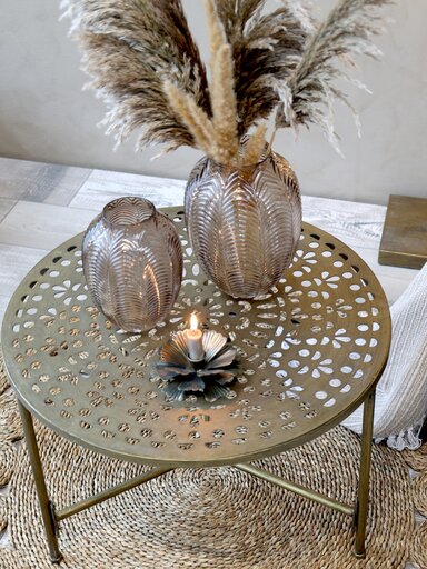 Impressionen zu Chic Antique Sofatisch mit orientalischem Muster, Bild 2