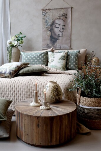 Impressionen zu Chic Antique Sofatisch Set aus recyceltem Tannenholz, Bild 2