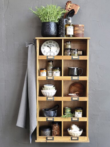 Impressionen zu Chic Antique Sortierregal mit 10 Fächern, Bild 1