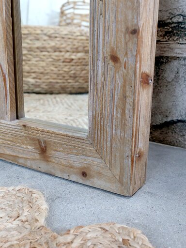 Impressionen zu Chic Antique Spiegel aus Recyclingholz, Bild 4