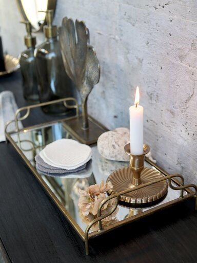 Impressionen zu Chic Antique Spiegeltablett mit Henkel, Bild 2