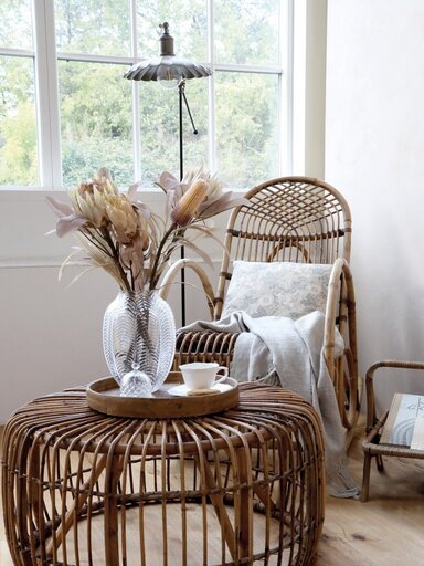 Impressionen zu Chic Antique Stehlampe mit Blumenschirm, Bild 2