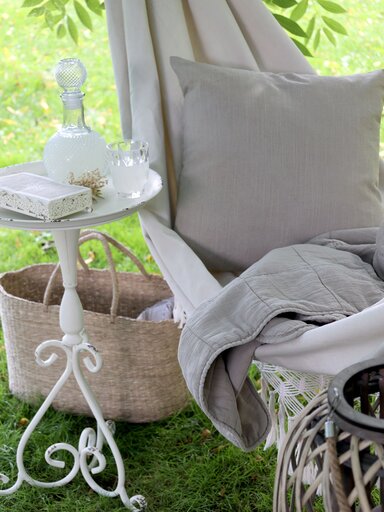 Impressionen zu Chic Antique Vintage Quilt Steppdecke mit Stone-Washed Optik, Bild 1