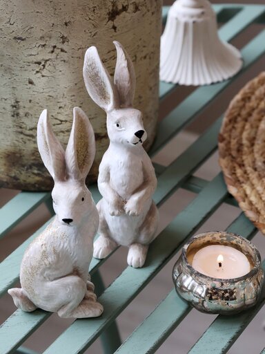 Impressionen zu Chic Antique Stilvoller Teelichthalter in Silber, Bild 2