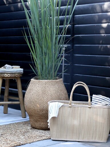 Impressionen zu Chic Antique Strandtasche aus Palmenblättern, Bild 1