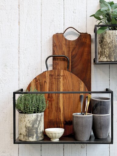 Impressionen zu Chic Antique Tapasbrett Laon mit Eisengriff, Bild 1