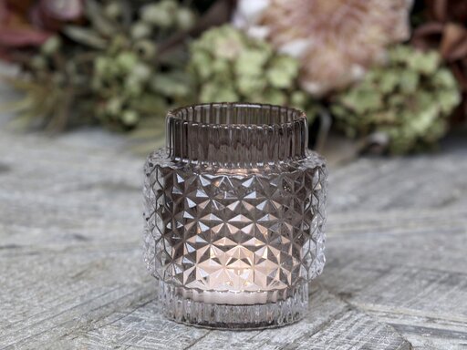 Impressionen zu Chic Antique Teelichtglas mit Muster, Bild 2