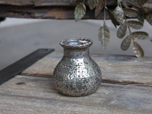 Impressionen zu Chic Antique Teelichthalter bauernsilber, Bild 1