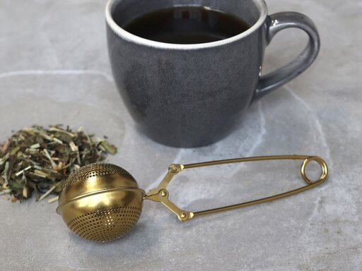 Impressionen zu Chic Antique Teesieb messingfarben, Bild 1