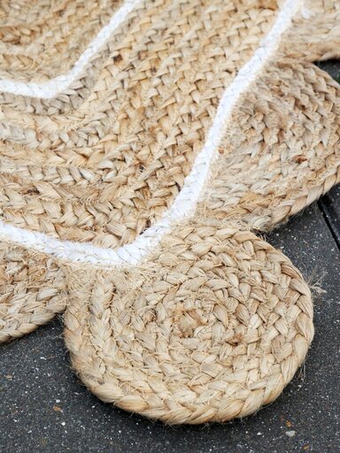 Impressionen zu Chic Antique Teppich aus Jute mit Muster, Bild 2