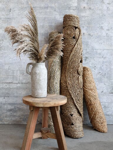 Impressionen zu Chic Antique Teppich Karo aus Jute, Bild 1