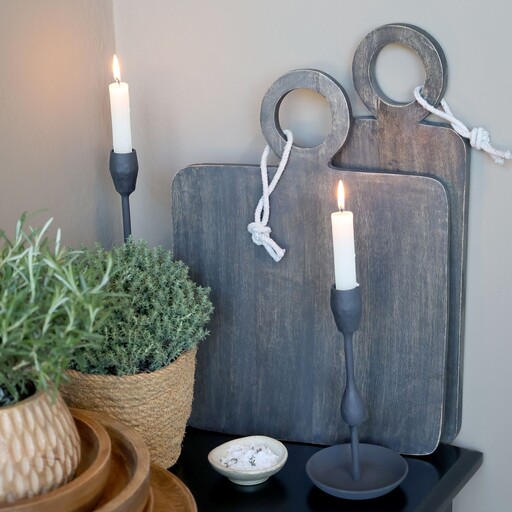 Impressionen zu Chic Antique Tours Tapasbrett aus Mangoholz, schwarz, Bild 1