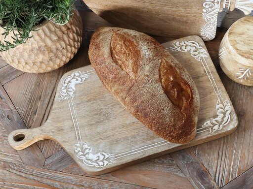 Impressionen zu Chic Antique Tours Tapasbrett aus Mangoholz, Bild 2