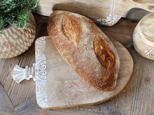 Impressionen zu Chic Antique Tours Tapasbrett aus Mangoholz, Bild 4