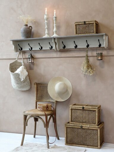 Impressionen zu Chic Antique Truhe in französischem Geflecht 3er Set, Bild 3