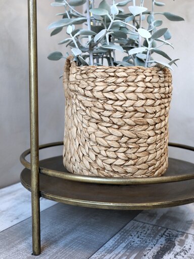 Impressionen zu Chic Antique Übertopf Corte mit Flechtmuster und Henkel, Bild 2