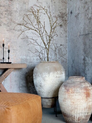 Impressionen zu Chic Antique Übertopf auf Gestell Antique, Bild 3