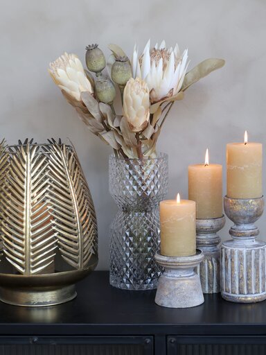 Impressionen zu Chic Antique Vase mit Diamantschliff, Bild 1