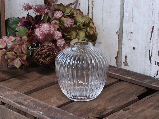 Impressionen zu Chic Antique Vase mit Rillen, Bild 1