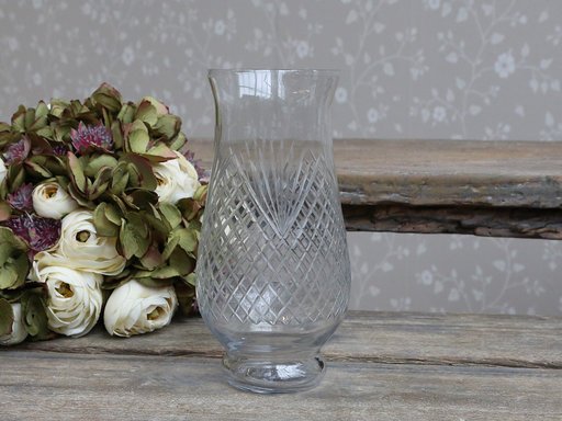 Impressionen zu Chic Antique Vase mit Schliff hoch, Bild 1