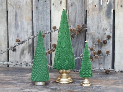 Impressionen zu Chic Antique Velours Weihnachtsbaum auf Fuß, Bild 1