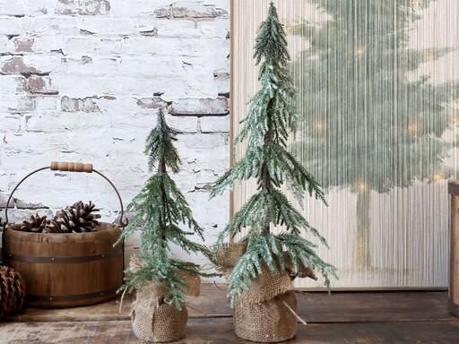 Impressionen zu Chic Antique Vintage Eimer aus Holz mit Griff, Bild 1
