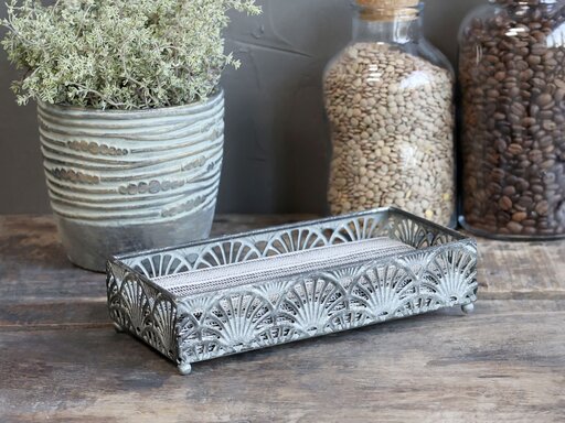 Impressionen zu Chic Antique Vire Serviettenhalter mit Muster, Bild 3