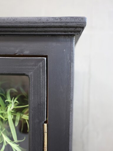 Impressionen zu Chic Antique Vitrinenschrank mit Glastüren und Schubladen, Bild 5