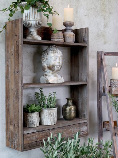 Impressionen zu Chic Antique Vittel Buddha mit Gold Muster, Bild 1