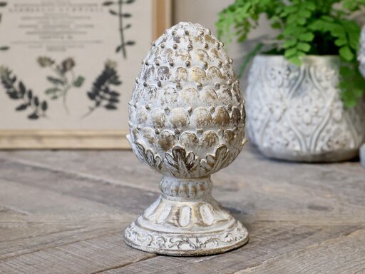 Impressionen zu Chic Antique Vittel Dekor auf Fuß mit Gold Muster, Bild 3
