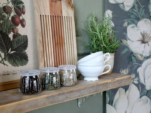 Impressionen zu Chic Antique Vorratsgläser mit Rillen 2er, Bild 2