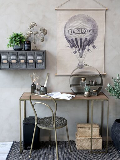 Impressionen zu Chic Antique Wandbild aus Stoff mit Motivdruck, Bild 1
