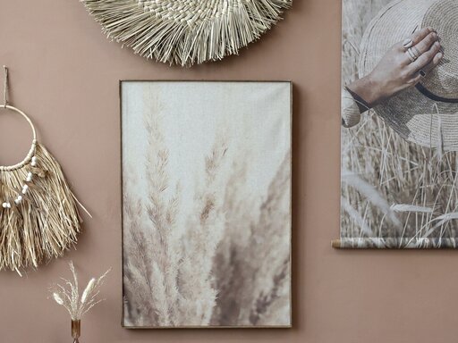 Impressionen zu Chic Antique Wandbild mit Weizenmotiv, Bild 3