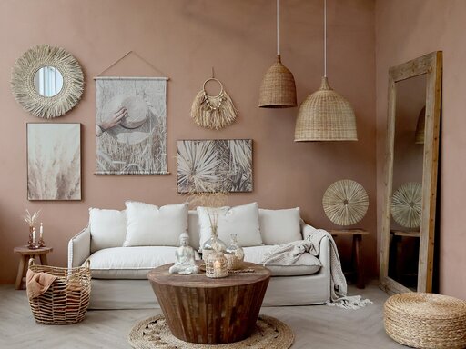 Impressionen zu Chic Antique Wandbild mit Weizenmotiv, Bild 1
