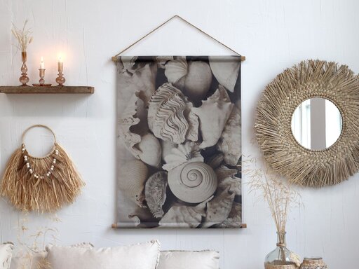 Impressionen zu Chic Antique Wanddekor Palmenblatt, Bild 3