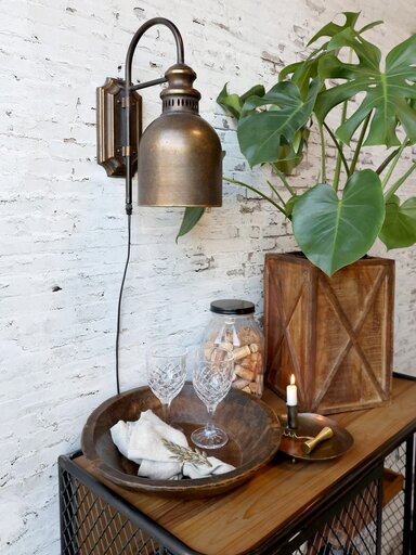 Impressionen zu Chic Antique Wandlampe im antiken Stil, Bild 1