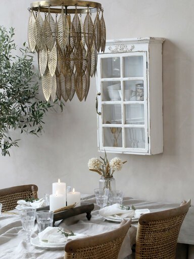 Impressionen zu Chic Antique Wandschrank mit Dekor, Bild 3