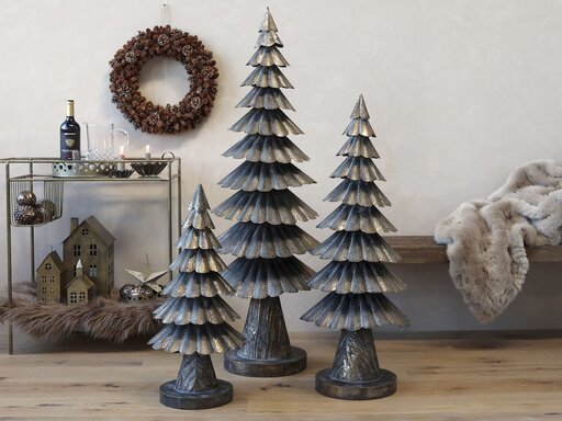 Impressionen zu Chic Antique Weihnachtsbaum aus Eisen, Bild 1