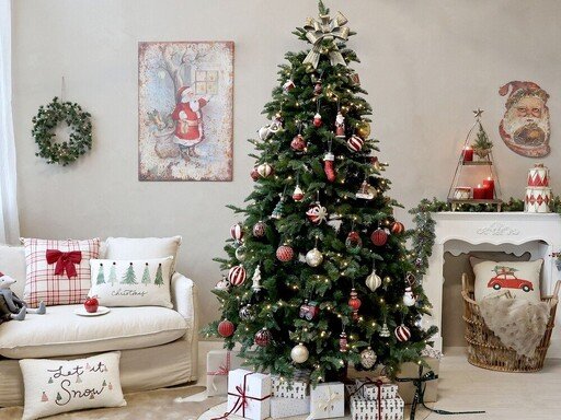Impressionen zu Chic Antique Weihnachtskugel aus Glas Antique Cherry, Bild 1