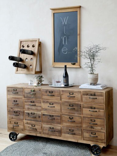 Impressionen zu Chic Antique Weinregal für Wand, Bild 3