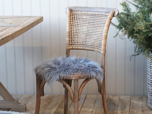 Impressionen zu Chic Antique Dekofell Stuhlauflage, Bild 1