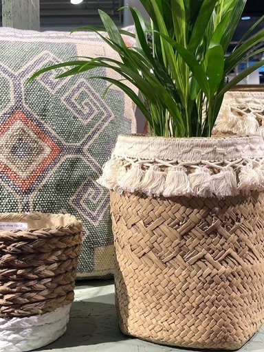 Impressionen zu byRoom Geflochtener Blumentopf, Bild 1