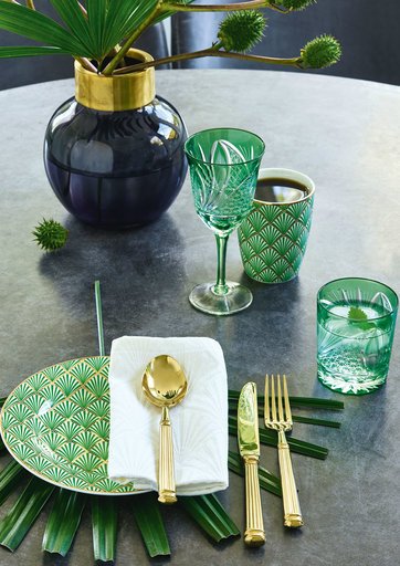 Impressionen zu GreenGate Besteck Gold 4er Set, Bild 1