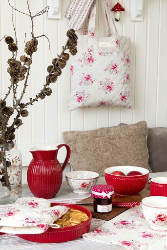 Impressionen zu GreenGate Kuchenform Alice Ø 25 cm | Quicheform Steingut, Bild 2