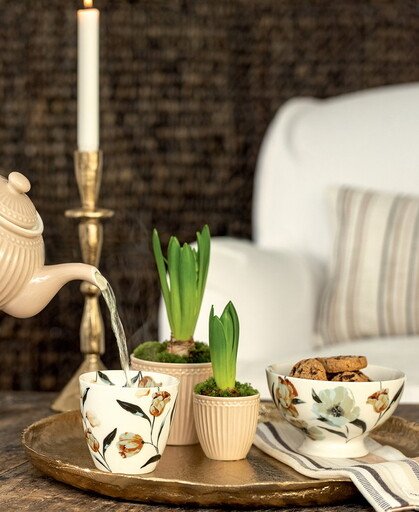 Impressionen zu GreenGate Tablett Round Gold XL, Bild 1