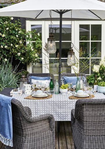 Impressionen zu GreenGate Weinglas mit Schliff, Bild 2