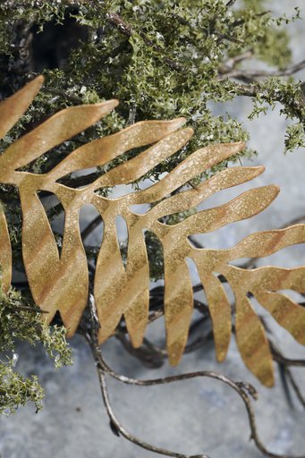 Impressionen zu House Doctor Ornament aus Metall Leaf, Bild 2